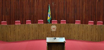Plenário do TSE vazio