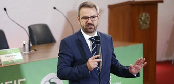 Dr. Flávio Pansieri durante VIII Encontro Nacional das Escolas Judiciárias Eleitorais – ENEJE