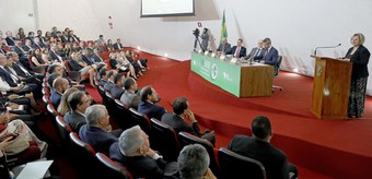 Ministra Rosa Weber durante abertura do VIII Encontro Nacional das Escolas Judiciárias Eleitorais – ENEJE