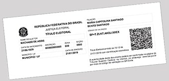 Título Eleitoral com QR Code