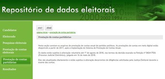 Ferramenta garante a transparência das informações geridas pela Justiça Eleitoral