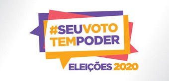 Com o mote #SeuVotoTemPoder, a logo reforça a importância da participação popular no processo eleitoral