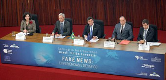 Seminário Internacional sobre Fake News: Luiz Fux afirma que não existe voto livre sem opinião livre